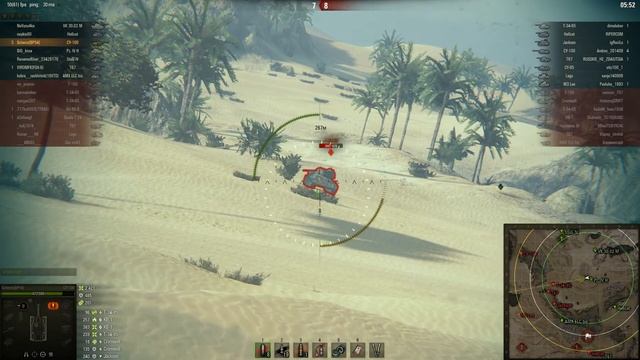 СУ-100, Песчаная река, Штурм