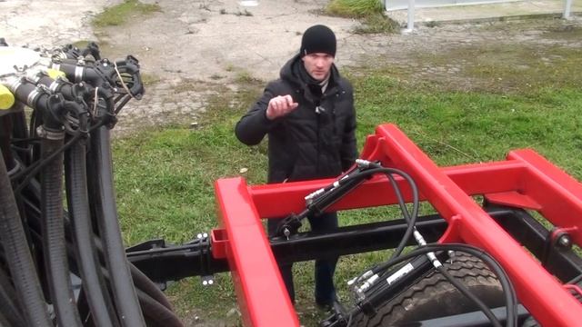 Регулировка Однодисковая пневматической сеялки Challenger 9830 смотреть онлайн