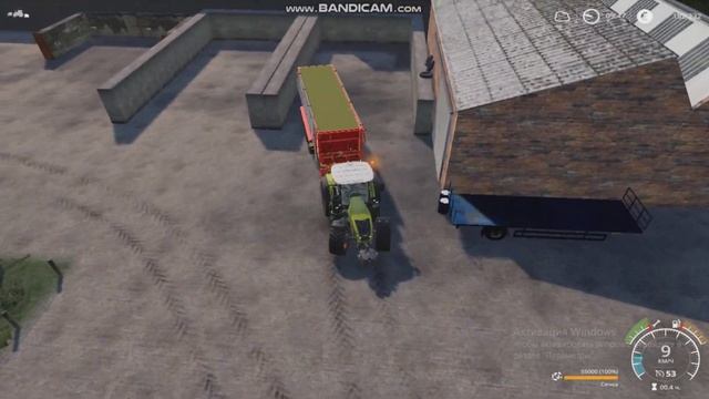 FS19 Timelapse |Карта Sandy Bay| Уборка кукурузы на силос. Claas Axion960, Claas Jaguar 960. смотреть онлайн