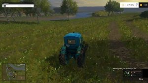 На Т-40 по Николаевке Farming Simulator 15!