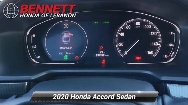 Certified 2020 Honda Accord Sedan Sport, Lebanon, PA H402809Z смотреть онлайн