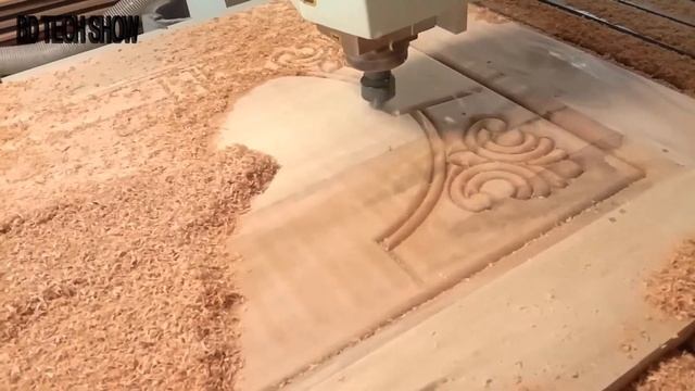 Most Amazing Smart Wooden Door.Design by CNC Router Machine .Wood Working Skill смотреть онлайн