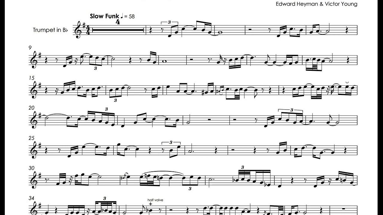 When I Fall In Love - Chris Botti trumpet