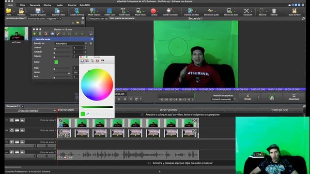 Videopad PANTALLA VERDE principiantes смотреть онлайн