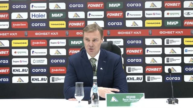 Пресс-конференция после матча «Салават Юлаев» - «Трактор» смотреть онлайн