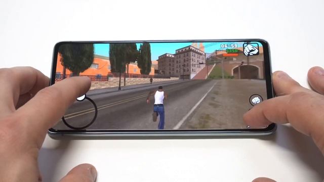 How To Make Apps Full Screen On Galaxy S20 FE + GTA San Andreas! смотреть онлайн