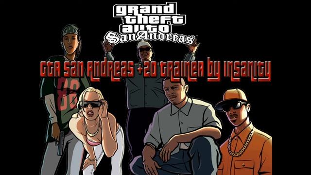 Grand Theft Auto San Andreas:GTA San Andreas +20 trainer by Insanity (Pc With Download Link) смотреть онлайн