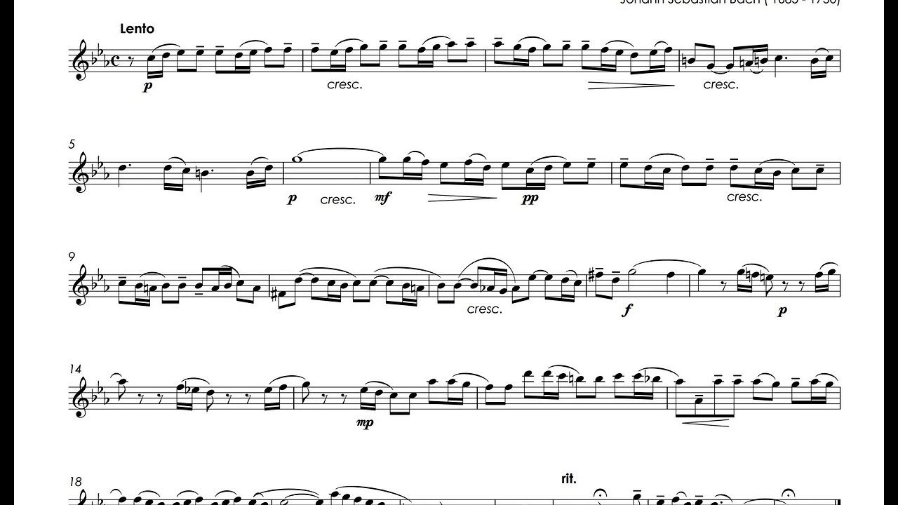 Bach, Johann Sebastian - Prelude No.22 - Timofei Dokshizer trumpet