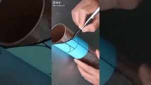 Соединение трех труб под углом 90 градусов