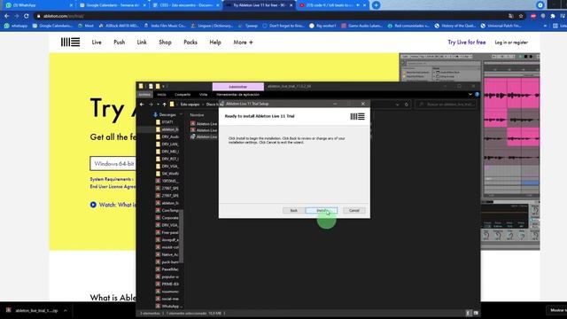Cómo instalar Trial Ableton 11 para el Taller de Audio Dinámico para las Artes Escénicas смотреть онлайн