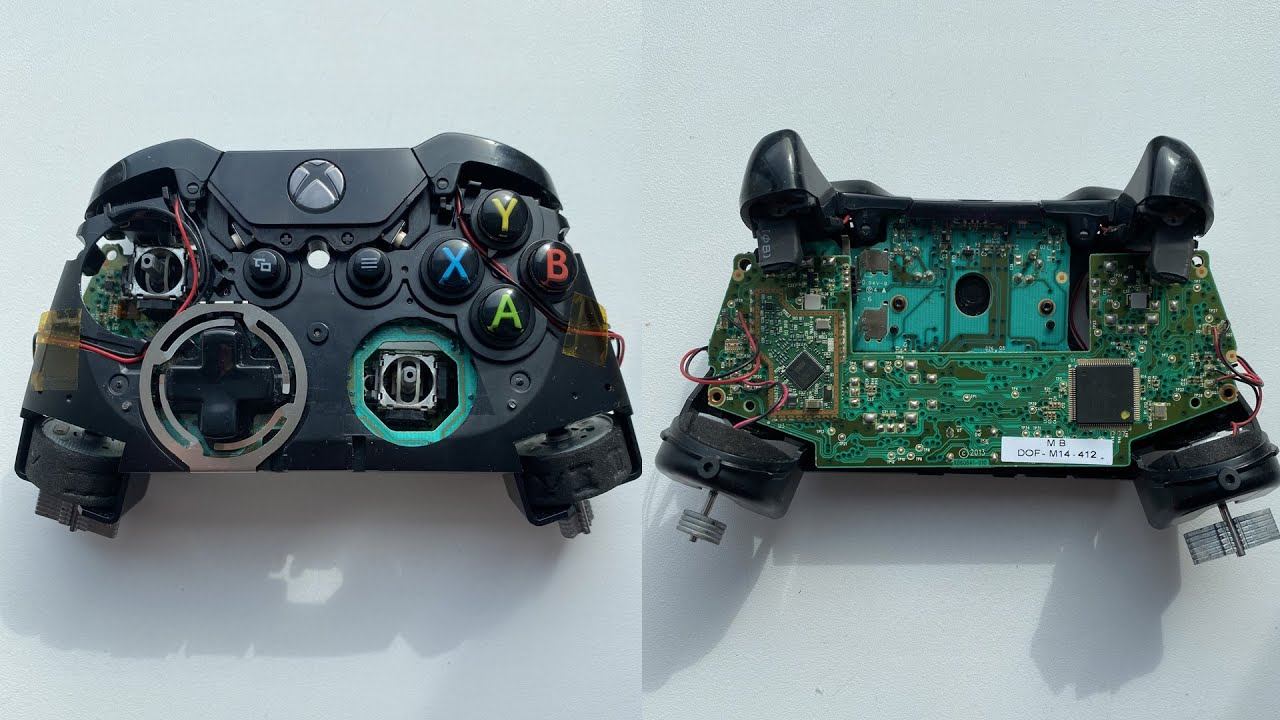 Разбираю и чищу геймпад от XBox One смотреть онлайн