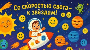 Путешествие по Солнечной системе 🚀 со скоростью света 🌟»