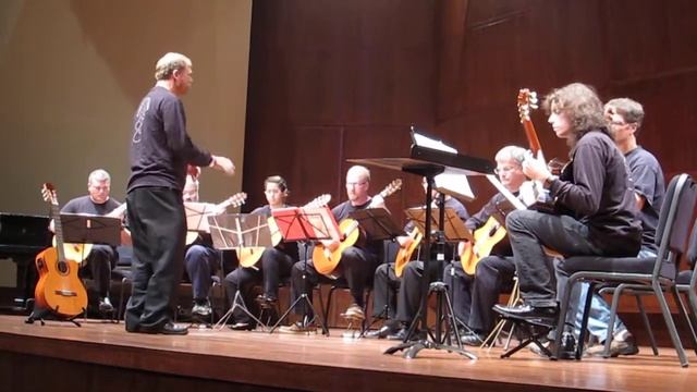 Guitar Orchestra of Seattle at Benaroya, Groove Etude 3 смотреть онлайн