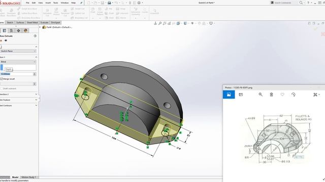 SolidWorks Tutorial #63: Dust Cap смотреть онлайн