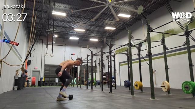 CrossFit Open 24.1 - Jan Kozak - Masters Men 40-44 смотреть онлайн
