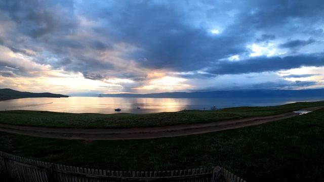 закат на Ольхоне. таймлапс / sunset on Olkhon island