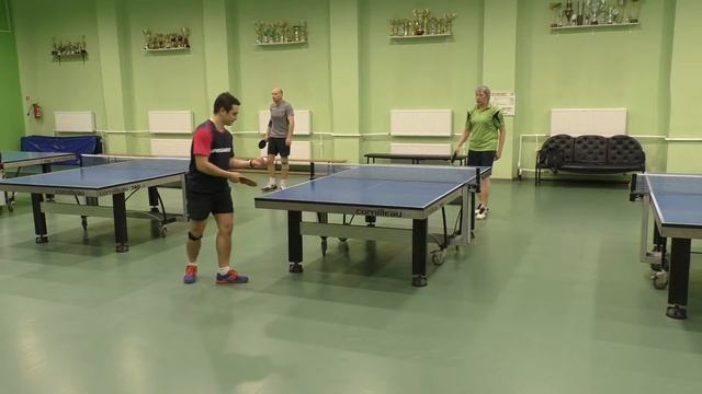 Мусякаев В. - Тюхлов И. группа I финала настольный теннис КНТ Ракетка 21.04 Санкт-Петербург