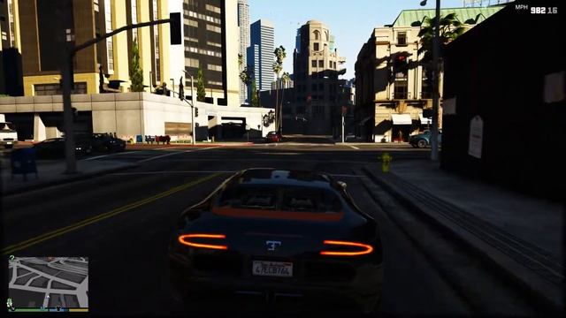 Police Pursuit - Vapid Slamvan Muscle - GTA 5 Cars смотреть онлайн