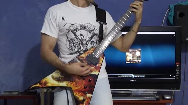 CATAMENIA - ICED OVER (GUITAR COVER) BY METALCHIBANA смотреть онлайн