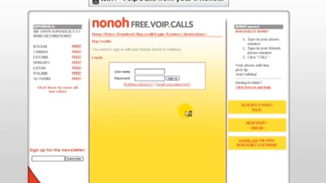 Установка и оплата программы NONOH