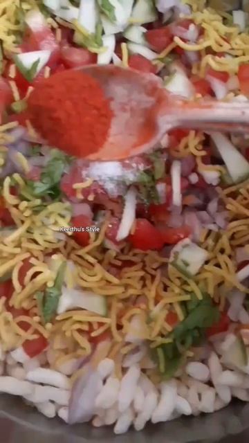 Street Style Bhel Puri Recipie| Bhel Puri|Asmr Cooking| Chat Recipie #shorts #subscribe #asmr
