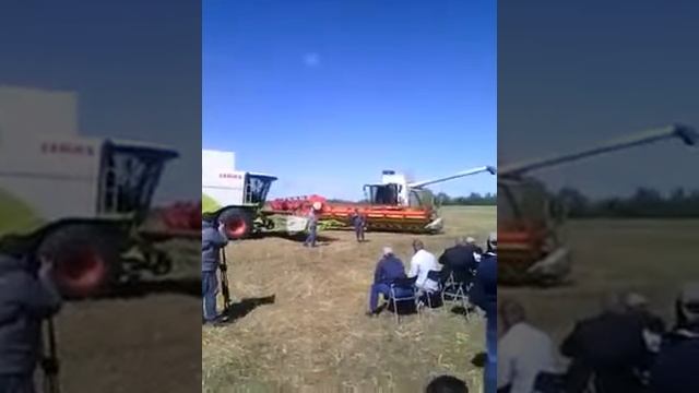 Много производительные, комфортабельные комбайны DOMINATOR фирмы CLAAS смотреть онлайн