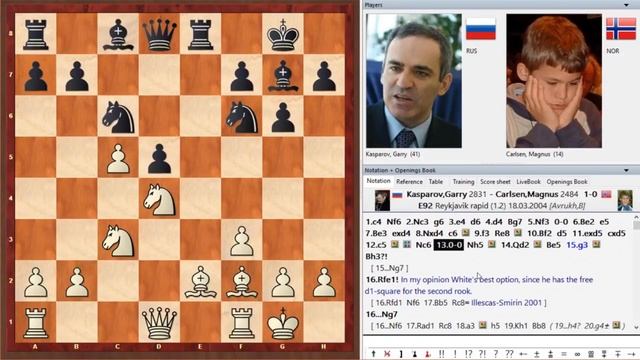 Young Magnus Carlsen Vs. Garry Kasparov - 2 Defeats Of A Chess Legend