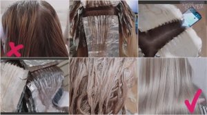 Мелирование волос дома. Рецепты парикмахера тонирования желтизны блонда на краске Ollin 9/81