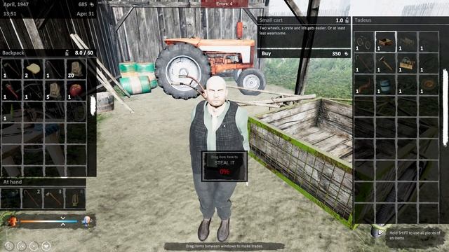 Farmer's Life Gameplay - The tractor is repaired, let's plow the lands. #04 смотреть онлайн