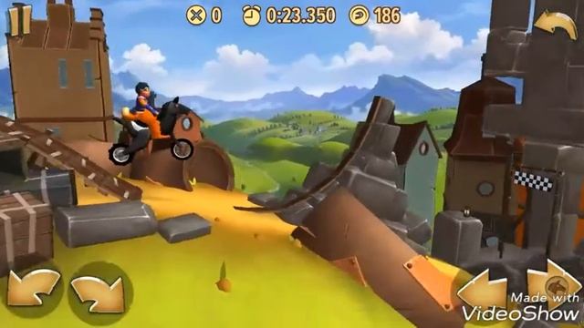 Trials Frontier- Parque del pozo "Stallion" смотреть онлайн