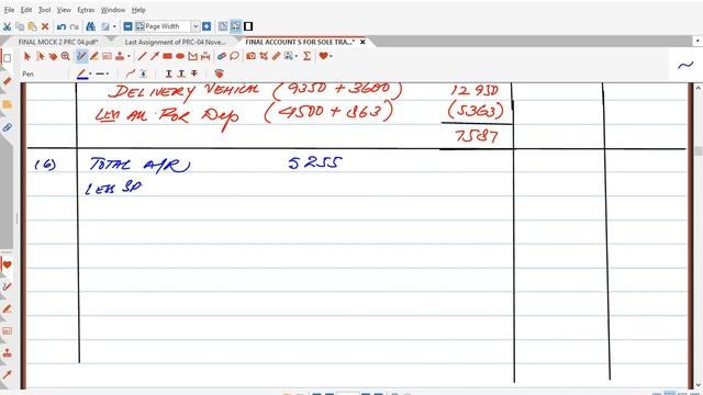 PRC 04 MOCK PAPER 2 FINAL ACCOUNTS FOR SOLE TRADERS "BAJANG AMAD LIMITED" смотреть онлайн