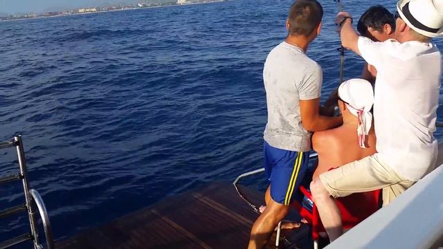 Турция,Манавгат,рыбалка на яхте