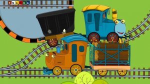 Паровозик Санни учит Цвета