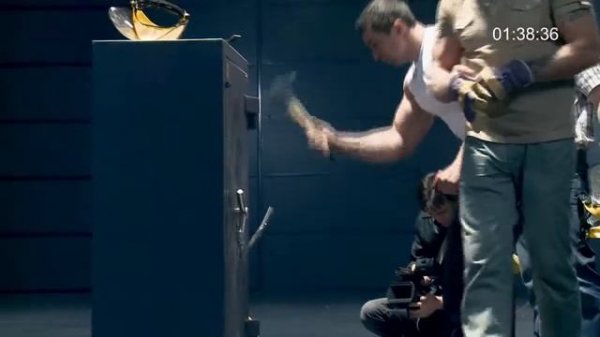 Попытка взлома сейфа VALBERG IV класса