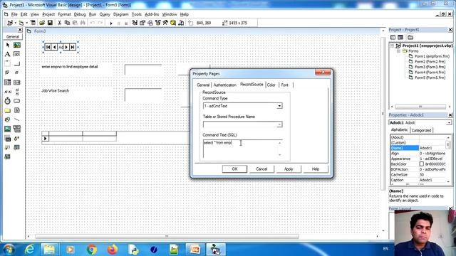 Database connectivity through RDO'S (ODBC) смотреть онлайн