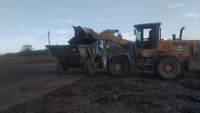 Погрузка навоза смотреть онлайн