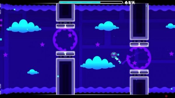 Играю в Geometry Dash #2. Прошёл Electroman Adventures☠️.