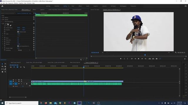 How To - Smooth Zoom Blur Transition Effect Tutorial (Adobe Premiere 2021) смотреть онлайн