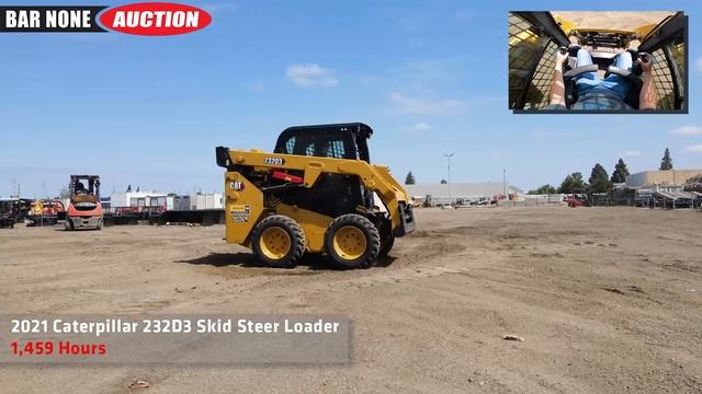 2021 Caterpillar 232D3 Skid Steer Loader
