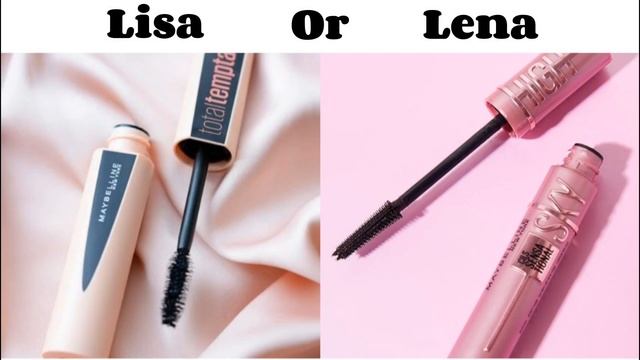 Lisa Or Lena - Choices - Makeup Essentials - Aesthetic World.  #lena #lisa #lisaandlena