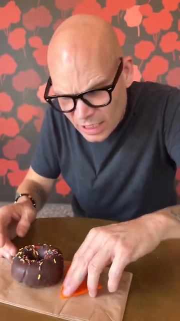 HE FAKED A DORITO DONUT?! #shorts #fakefood #magicprank