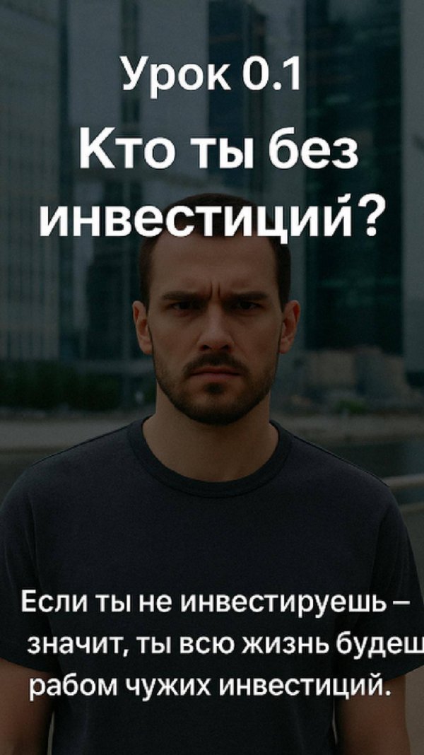 Основы инвестирования блок 01
