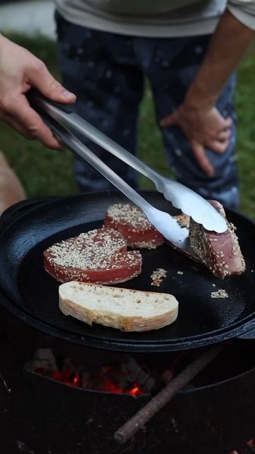 КОГДА УЖИН КАК В РЕСТОРАНЕ! ТУНЕЦ🔥 #shorts #рецепты #вкусно #tuna