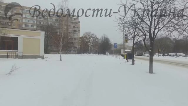 район Южной Борщаговки. 9.01.2017 смотреть онлайн