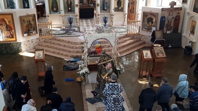 ВЕЛИКИЙ ПЯТОК. Вечерня, вынос Плащаницы.18.04.25. смотреть онлайн