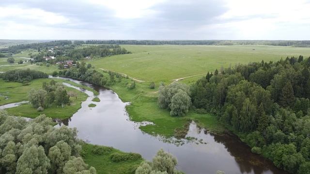 Квадрокоптер, река Озерна смотреть онлайн