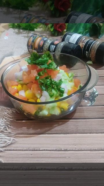 Sweet Corn Chaat 🌽#shorts#youtube #youtubeshorts