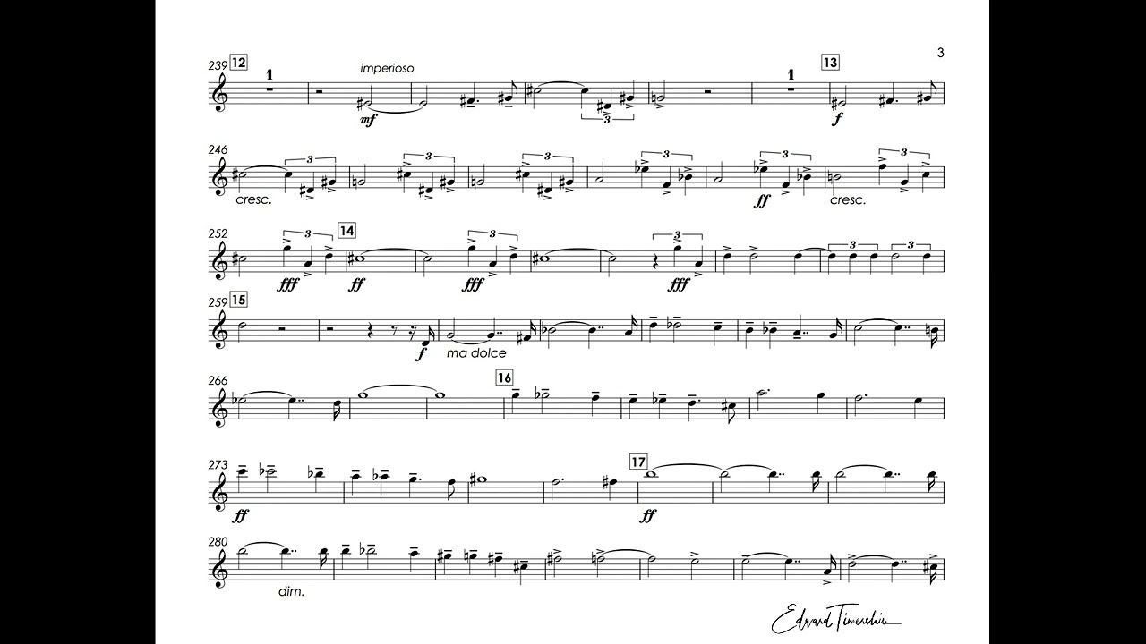 Scriabin, Alexander - The poem of ecstasy - Sergei Popov trumpet