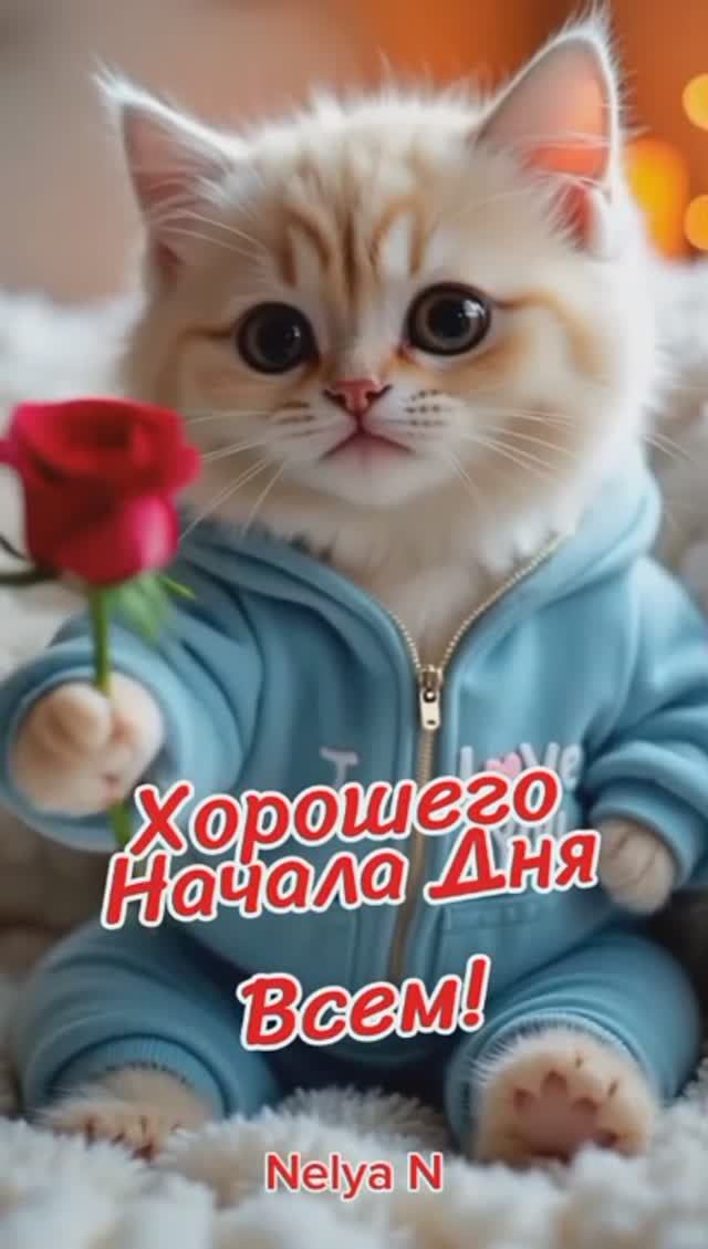 Хорошего начала дня ВСЕМ! Доброе Утро. Добрый Вечер... ВидеоОткрытки на Каждый день смотреть онлайн