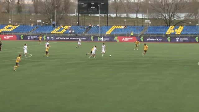 Строгино - Алмаз-Антей Молодежная Футбольная Лига Обзор матча смотреть онлайн